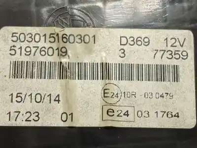 Second-hand car spare part dashboard for opel combo furgoneta/monovolumen (x12) 1.3 cdti (b05) oem iam references 51976019  