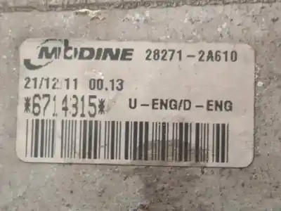 Автозапчастина б/у інтеркулер для kia cee´d active посилання на oem iam 282712a610 282702a611 