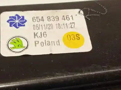 Автозапчасти б/у регулятор стекла заднего левого за skoda kamiq (nw4) ambition ссылки oem iam 654839461 5q0959407d 