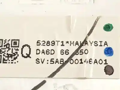 Pièce détachée automobile d'occasion commande de lève vitre avant gauche pour mazda 2 lim. () 1.5 diesel cat références oem iam da6d66350  