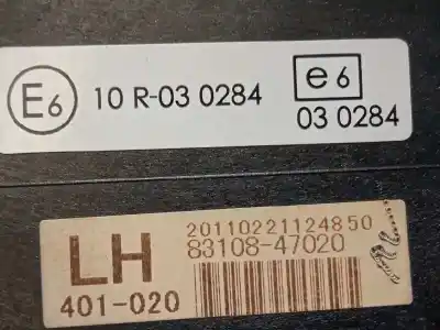Автозапчасти б/у многофункциональный дисплей за toyota prius (nhw30) 1.8 16v cat ссылки oem iam 8310847020  