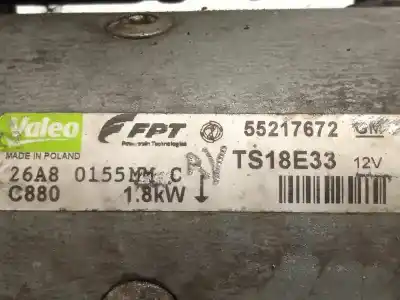 Автозапчасти б/у двигатель запускается за opel corsa d (s07) 1.3 cdti (l08 l68) ссылки oem iam 55217672 ts18e33 