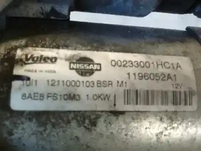Автозапчастина б/у двигун запускається для nissan micra (k13) acenta посилання на oem iam 00233001hc1a 1196052a1 