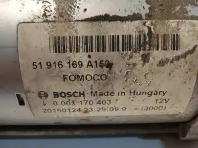 Автозапчастина б/у двигун запускається для ford ka (ccu) 1.2 8v cat посилання на oem iam 51916169 0001170403 