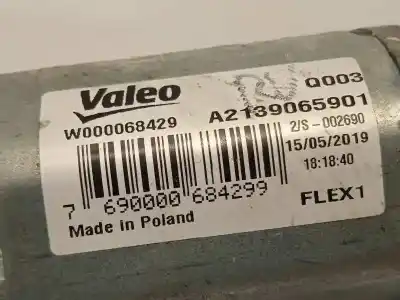 Автозапчастина б/у двигатель заднього склоочисника для mercedes-benz clase e familiar (bm 213) e 220 d (213.204) посилання на oem iam a2139065901 w000068429 