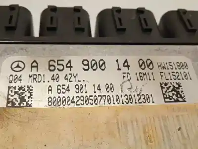 Second-hand car spare part ecu engine control for mercedes-benz clase e familiar (bm 213) e 220 d (213.204) oem iam references a6549001400 0281031884 