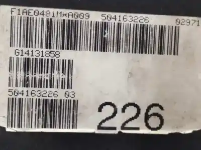 Pezzo di ricambio per auto di seconda mano motore completo per iveco daily combi 2.3 diesel riferimenti oem iam f1ae0481m  