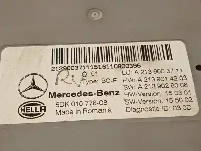 Автозапчастина б/у реле/запоперівник для mercedes-benz clase e familiar (bm 213) e 220 d (213.204) посилання на oem iam a2139003711 5dk010776 