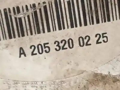 Автозапчастина б/у правий задній амортизатор для mercedes-benz clase e familiar (bm 213) e 220 d (213.204) посилання на oem iam a2053200225 2053200225 