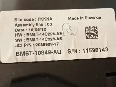 Автозапчасти б/у приборная доска за ford focus lim. (cb8) 1.0 ecoboost cat ссылки oem iam bm5t10849au  1879748