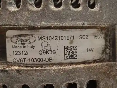 Автозапчастина б/у генератор для ford focus lim. (cb8) 1.0 ecoboost cat посилання на oem iam cv6t10300db 1042101971 1821291