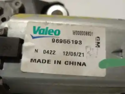 Recambio de automóvil de segunda mano de motor limpia trasero para chevrolet aveo 1.2 cat referencias oem iam 96955193  