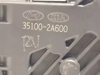 Peça sobressalente para automóvel em segunda mão borboleta de admissão por kia pro cee´d (jd) 1.4 crdi 90 referências oem iam 351002a600 0280750612 