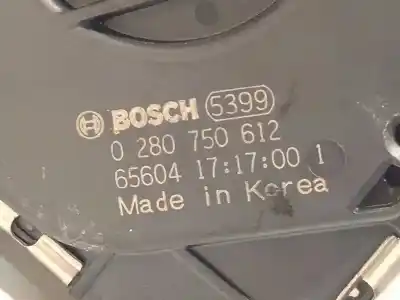 Peça sobressalente para automóvel em segunda mão borboleta de admissão por kia pro cee´d (jd) 1.4 crdi 90 referências oem iam 351002a600 0280750612 