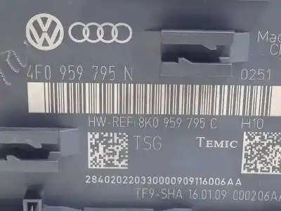 Автозапчастина б/у електронний модуль для audi a4 avant (8k5) (2008) básico посилання на oem iam 4f0959795n 8k0959795c 