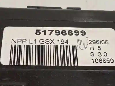 Second-hand car spare part electronic module for fiat croma (194_) 1.9 d multijet (194axc1b 194axc12) oem iam references 51796699  