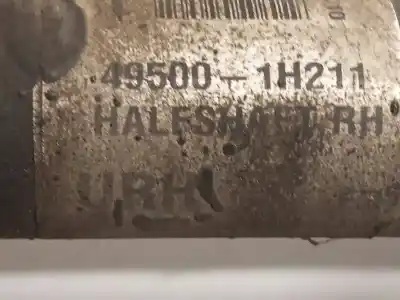 Автозапчастина б/у передня права трансмісія для kia cee´d (jd) 1.6 crdi 128 посилання на oem iam 495001h211  