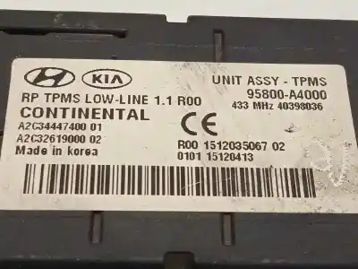 Second-hand car spare part electronic module for kia carens ( ) drive oem iam references 95800a4000 a2c34447400 