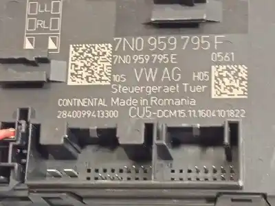 Автозапчастина б/у регулятор скла заднього правого для skoda yeti 1.2 tsi посилання на oem iam 5l0839402b 5l0959812a 7n0959795f