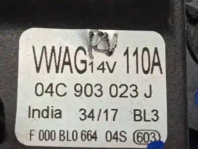 Автозапчастина б/у генератор для skoda fabia 1.0 mpi посилання на oem iam 04c903023j f000bl0664 