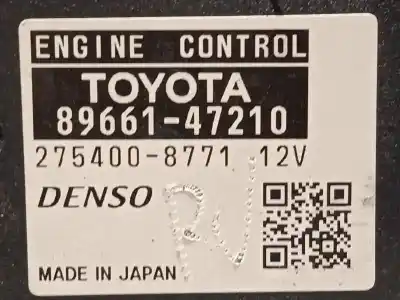 Автозапчастина б/у ебу контролер двигуна для toyota prius (nhw30) * посилання на oem iam 8966147210 2754008771 8966047530