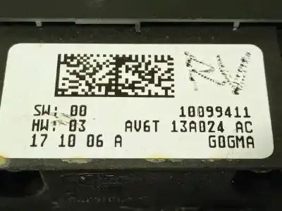 Автозапчастина б/у управління світлом для ford kuga (cbs) 2.0 tdci cat посилання на oem iam av6t13a024ac 1787263 10099411