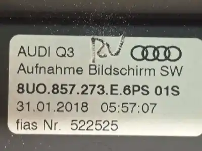 Автозапчасти б/у многофункциональный дисплей за audi q3 (8ug) attraction ссылки oem iam 8u0919603a  8u0857273e6ps