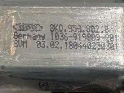 Автозапчасти б/у регулятор стекла переднего правого за audi q3 (8ug) attraction ссылки oem iam 8u0837462 8k0959802b tr38u0837462