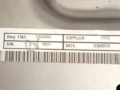 Автозапчастина б/у рульва колонка для lancia ypsilon (402) 1.3 jtd 16v посилання на oem iam 735580642  