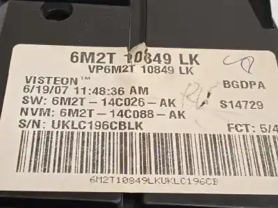 Gebrauchtes Autoersatzteil instrumententafel zum ford galaxy (ca1) 2.0 tdci cat oem-iam-referenzen 6m2t10849lk  