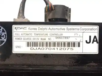 Peça sobressalente para automóvel em segunda mão comando de sofagem (chauffage / ar condicionado) por chevrolet epica lt referências oem iam 96637897  