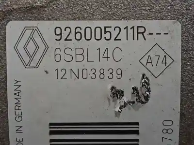 Pièce détachée automobile d'occasion compresseur de climatisation pour renault scenic iii grand dynamique références oem iam 926005211r  