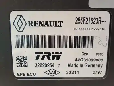 Pièce détachée automobile d'occasion module électronique pour renault scenic iii grand dynamique références oem iam 285f21523r 32620254 a2c31099000