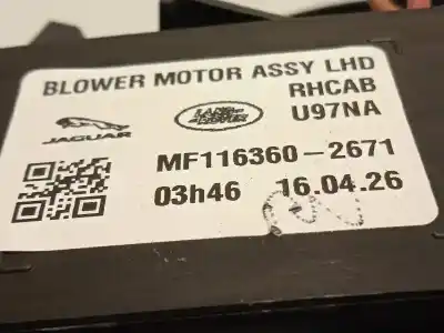 Peça sobressalente para automóvel em segunda mão motor de sofagem por jaguar xe (x760) 2.0 d referências oem iam gx7319e624aa mf1163602671 