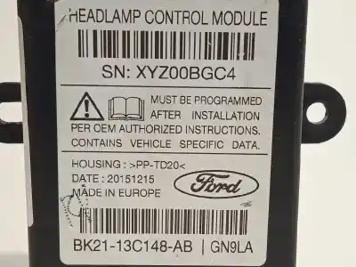 Second-hand car spare part light control unit for ford transit kastenwagen (ttg) 350 l2 ambiente oem iam references bk2113c148ab 1839614 