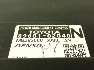 Second-hand car spare part electronic module for toyota auris hybrid active oem iam references 8968102040 2850003080 