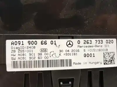 Peça sobressalente para automóvel em segunda mão quadrante por infiniti q30 1.6 premium referências oem iam a0919006601 0263733020 