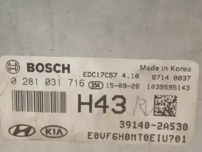 Автозапчасти б/у блок управления двигателем за hyundai i40 style ссылки oem iam 391402a530 0281031716 391452a530