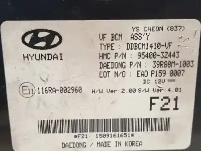 Second-hand car spare part electronic module for hyundai i40 style oem iam references 954003z443 116ra002960 