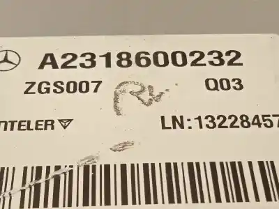 Second-hand car spare part anti-roll bar for mercedes-benz clase sl (w231) sl 500 (231.473) oem iam references a2318600232  