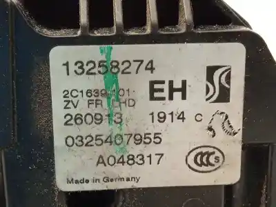 Автозапчастина б/у замок передній праві двері для opel meriva b 1.7 16v cdti посилання на oem iam 13258274  