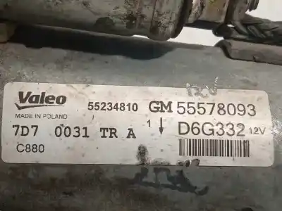 Автозапчастина б/у двигун запускається для opel corsa e business посилання на oem iam 55578093 d6g332 