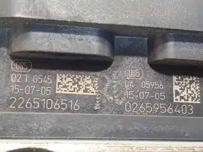 Peça sobressalente para automóvel em segunda mão abs por renault captur i (j5_, h5_) 1.5 dci 90 referências oem iam 476601203r 269722 0265956403