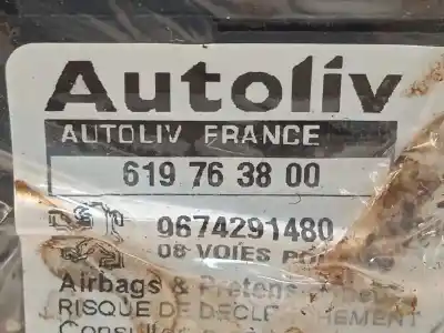 Recambio de automóvil de segunda mano de centralita airbag para peugeot 308 sport referencias oem iam 9674291480 619763800 