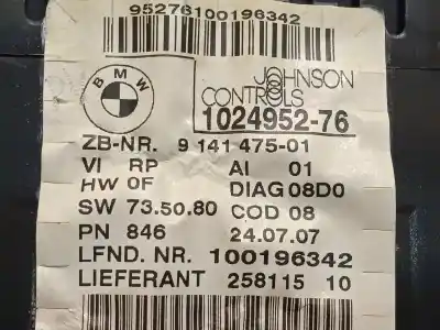 Peça sobressalente para automóvel em segunda mão quadrante por bmw serie 1 berlina (e81/e87) 118d referências oem iam 9141475 62109141475 