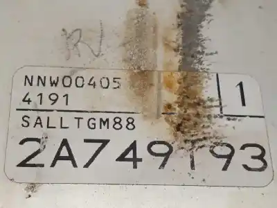 Pezzo di ricambio per auto di seconda mano centralina motore per land rover discovery (lt) 2.5 turbodiesel riferimenti oem iam nnn000120 nnw004050 salltgm88