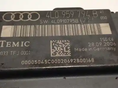 Second-hand car spare part body control unit for audi q7 (4l) 3.0 tdi oem iam references 4l0959794b  