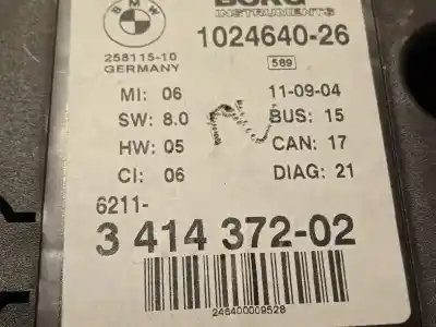 Peça sobressalente para automóvel em segunda mão quadrante por bmw x3 (e83) 2.0d referências oem iam 62113414372  