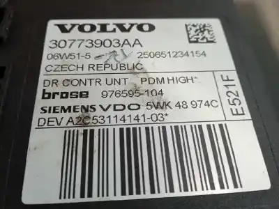 Автозапчасти б/у регулятор стекла переднего правого за volvo c30 (533) 2.0 d ссылки oem iam 30773903aa  