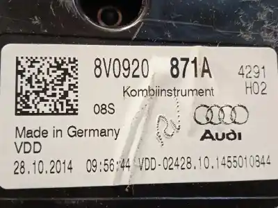 Peça sobressalente para automóvel em segunda mão quadrante por audi a3 (8v) ambition referências oem iam 8v0920871a  